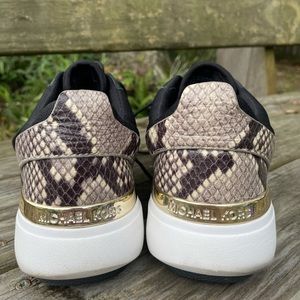 Michael Kors Snake Skin sneakers